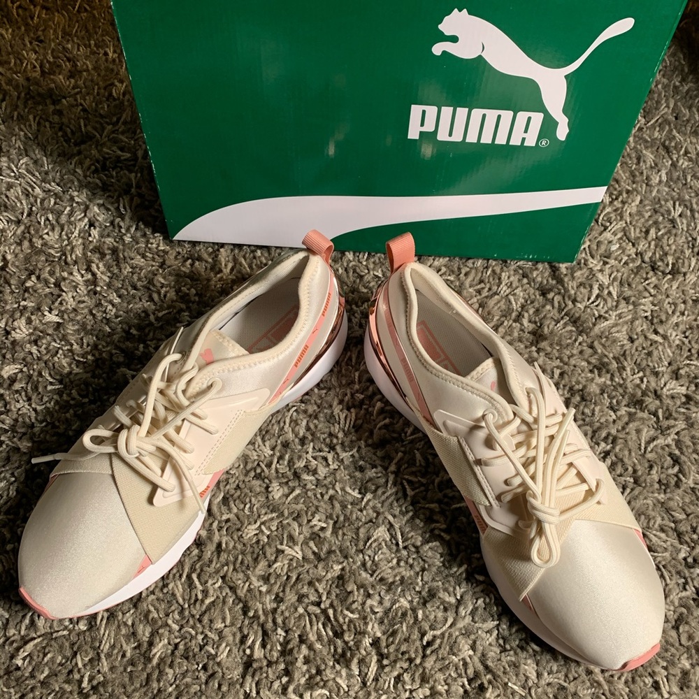 puma muse x-2 metallic Rose Gold Wmns Sz 10